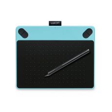 Графический планшет WACOM Intuos Draw Pen S CTL-490DB-N А6 мятно-голубой