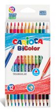 Карандаши цветные Carioca Bicolor 42991