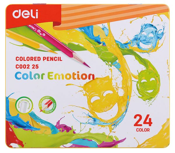 Карандаши цветные Deli Color Emotion EC00225