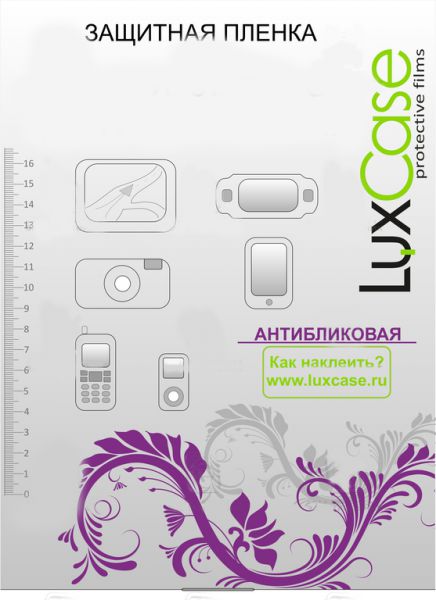 Защитная пленка для мобильного телефона LuxCase для Nokia Asha 308 Антибликовая